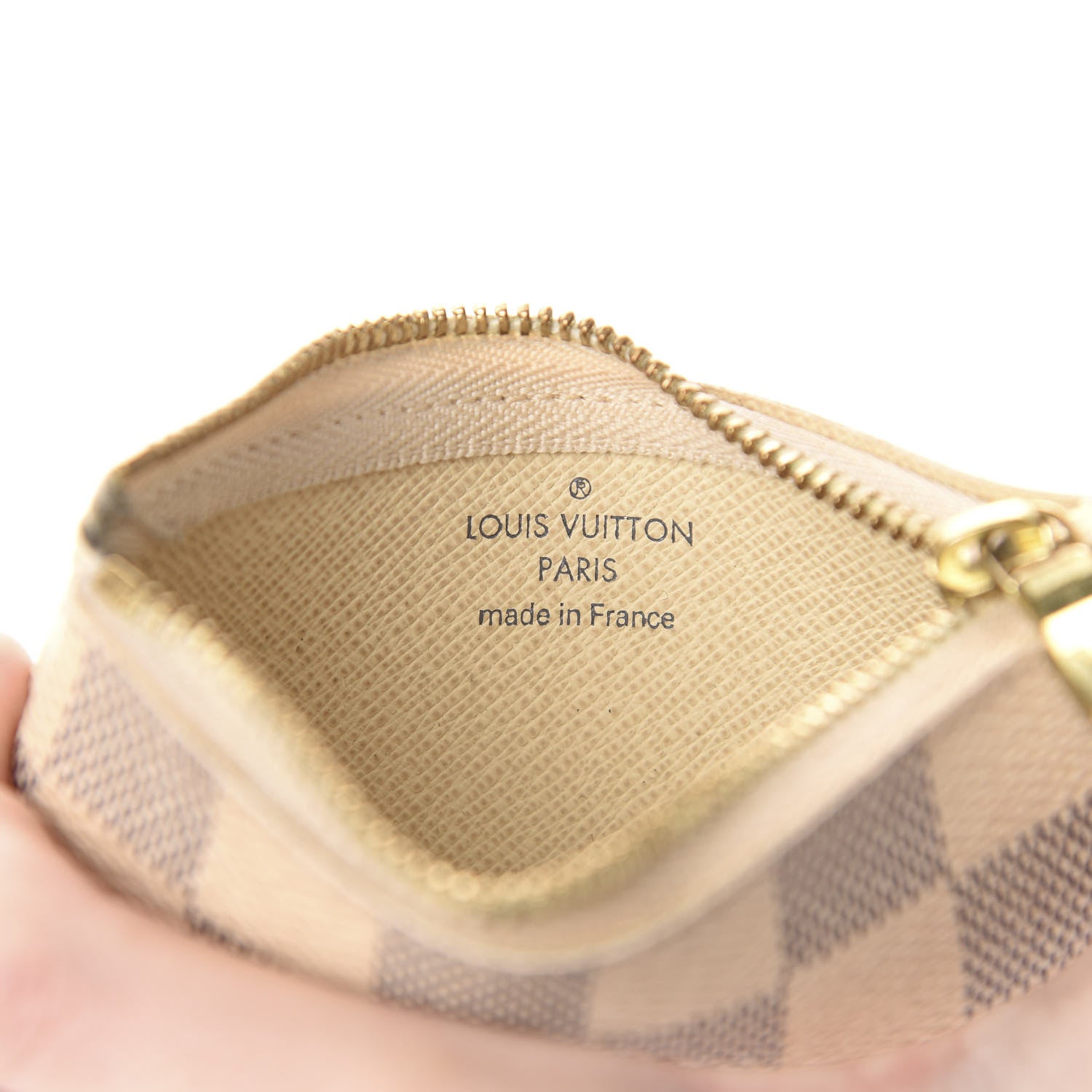 Louis Vuitton Damier Azur Key Pouch 7 of 9