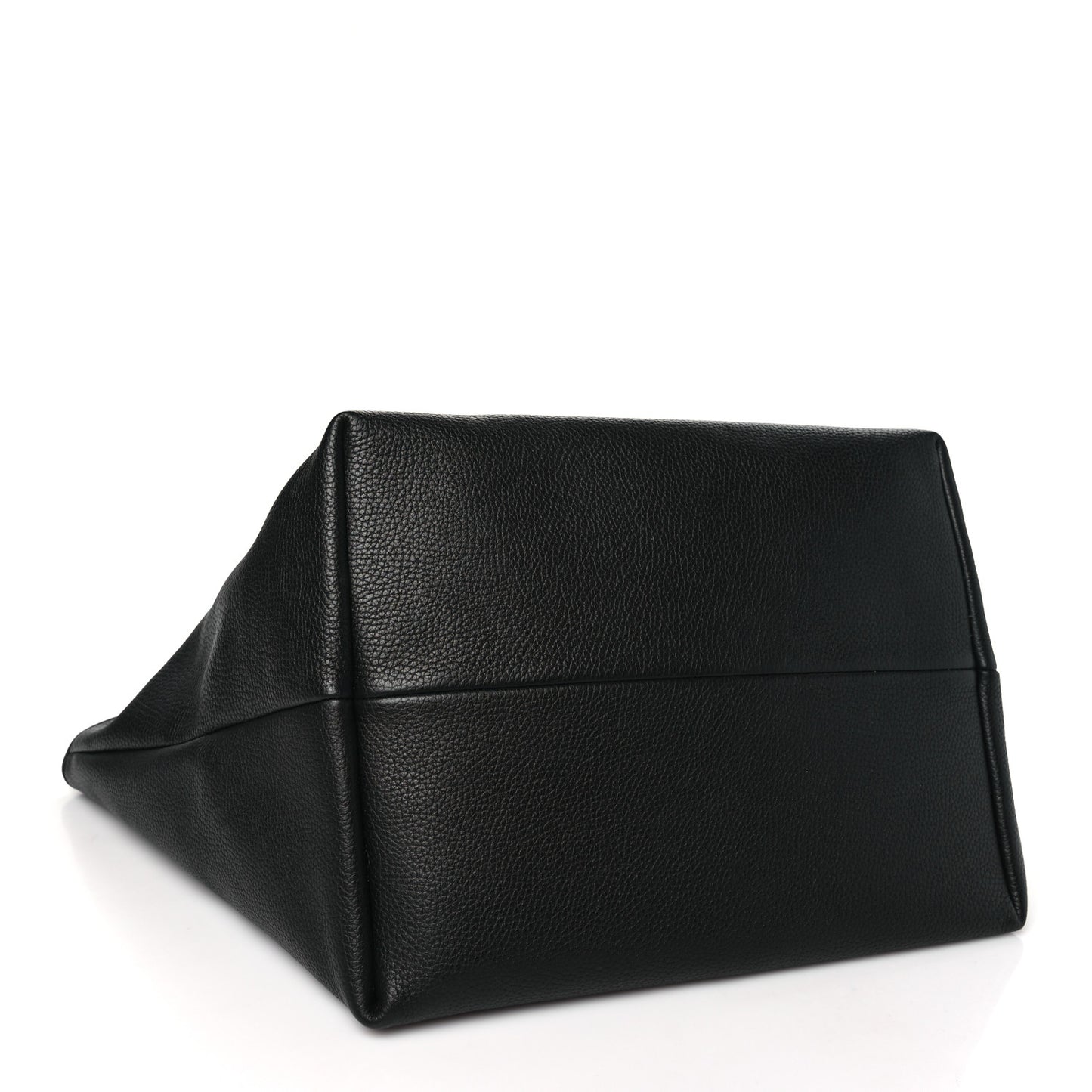 Grained Calfskin Monogram Large Totissima Reversible Tote Black