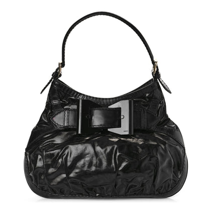 Gucci Dialux Queen Bow Hobo Black 1 of 11