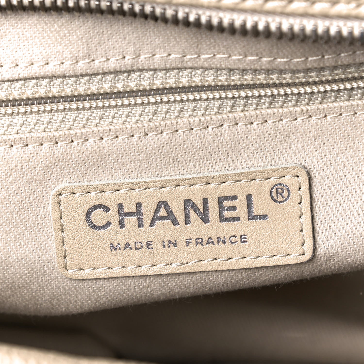 Chanel Caviar Quilted Jumbo Easy Flap Beige 5 of 7