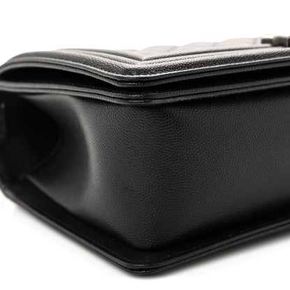 Chanel Caviar Quilted Medium Boy Flap Black 9 of 11