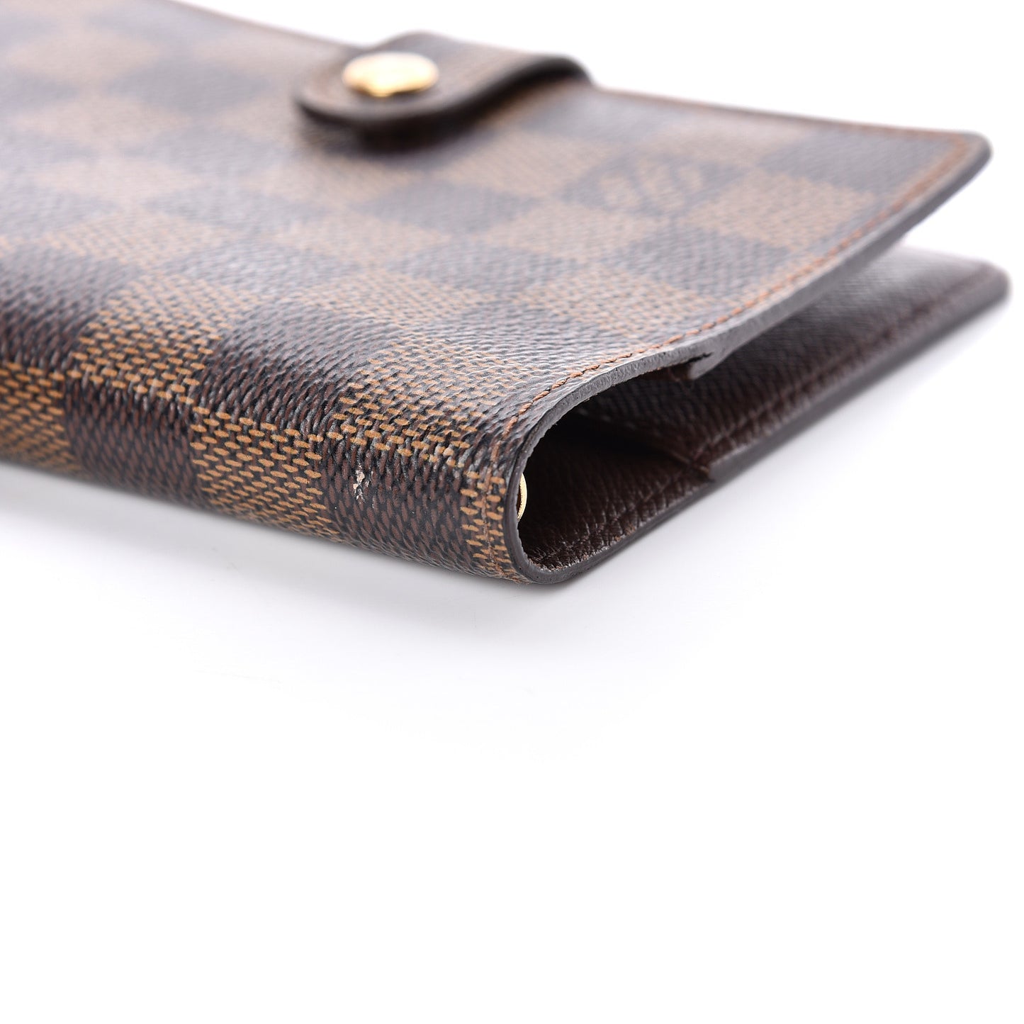 Damier Ebene Small Ring Agenda Cover