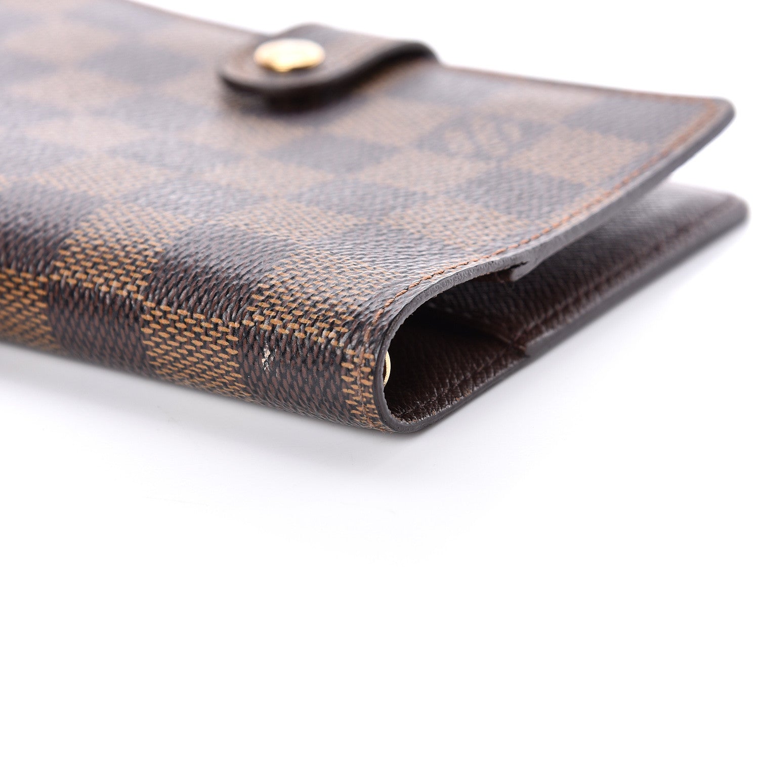 Louis Vuitton Damier Ebene Small Ring Agenda Cover 9 of 12