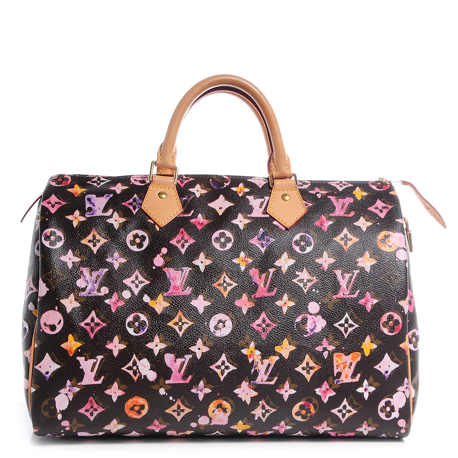 Louis Vuitton Watercolor Aquarelle Speedy 35 Brown 1 of 8