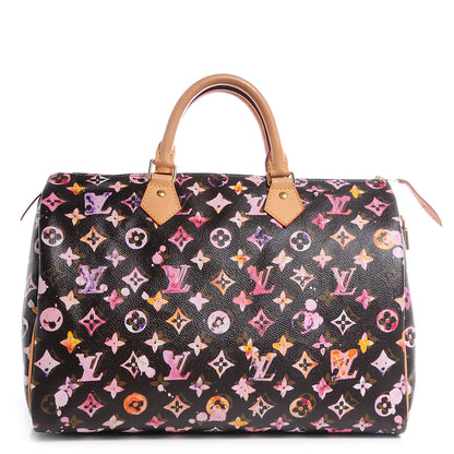 Louis Vuitton Watercolor Aquarelle Speedy 35 Brown 1 of 8