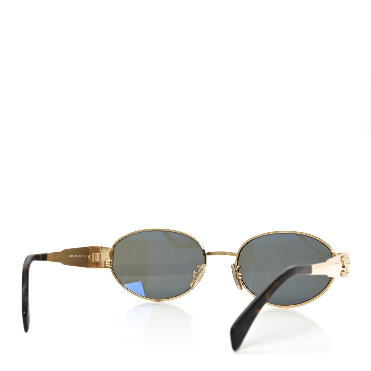 Metal Triomphe 01 Sunglasses CL40235U Gold Green