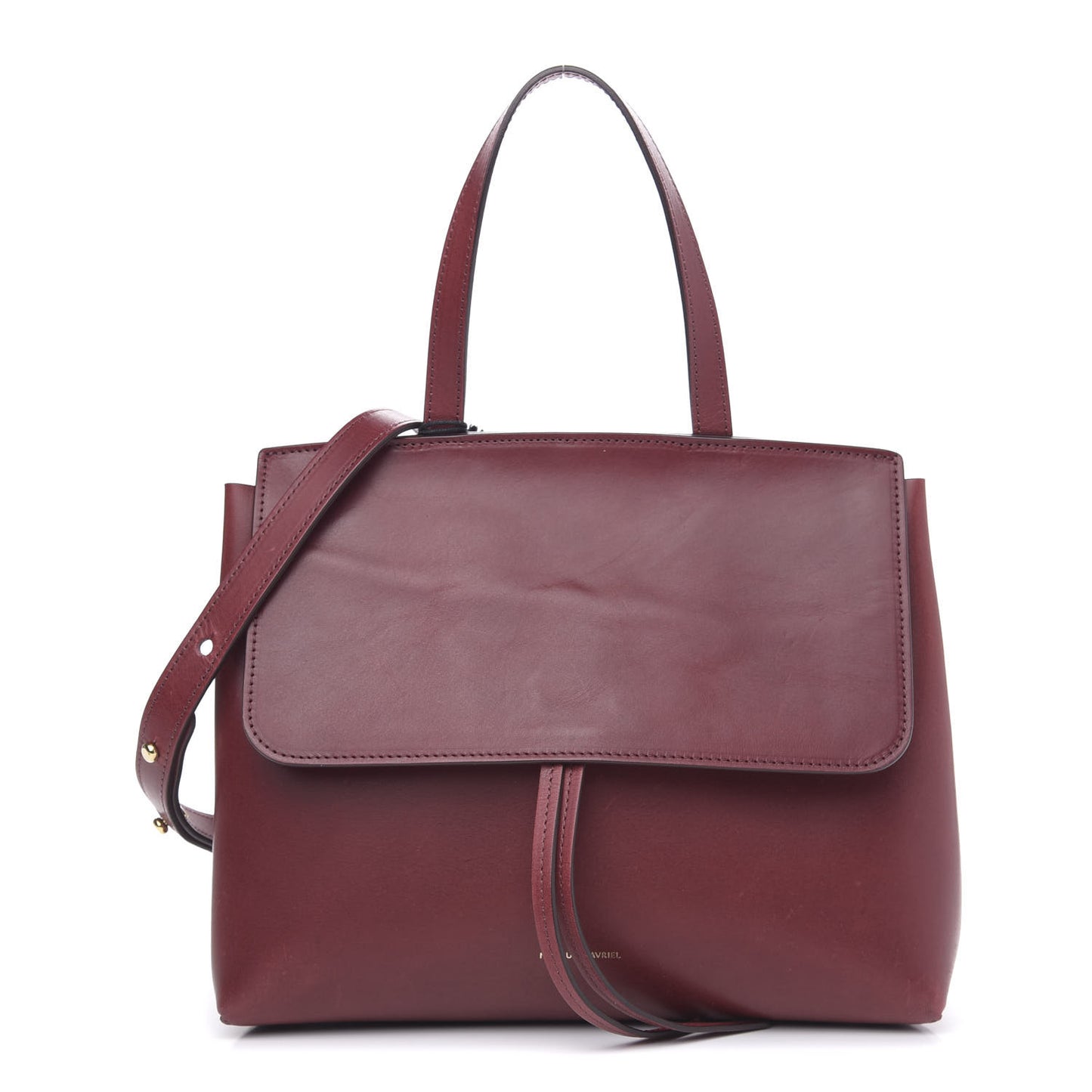 Calfskin Mini Lady Bag Bordo