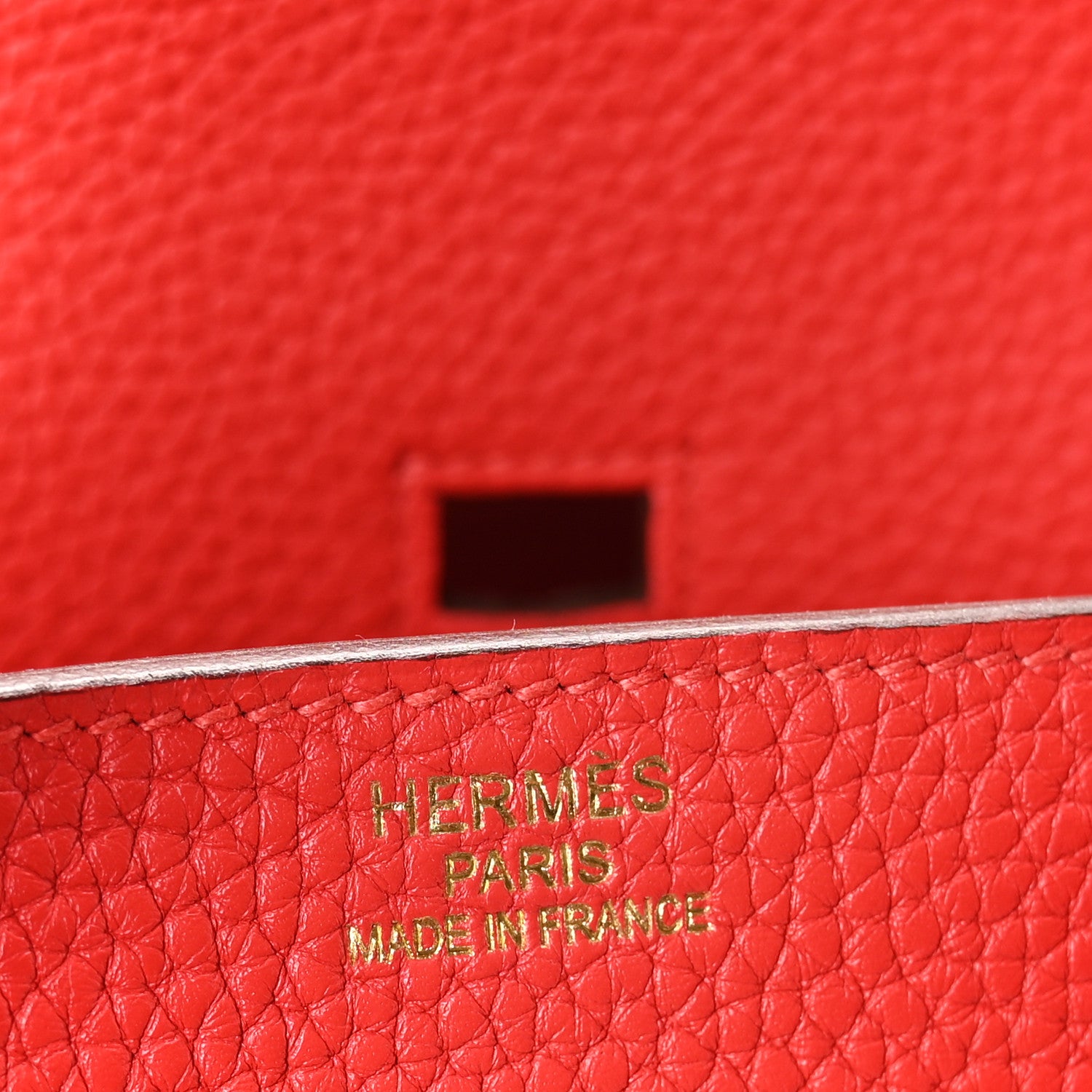 Hermes Taurillon Clemence BIRKIN 35 Rouge Tomate 5 of 10