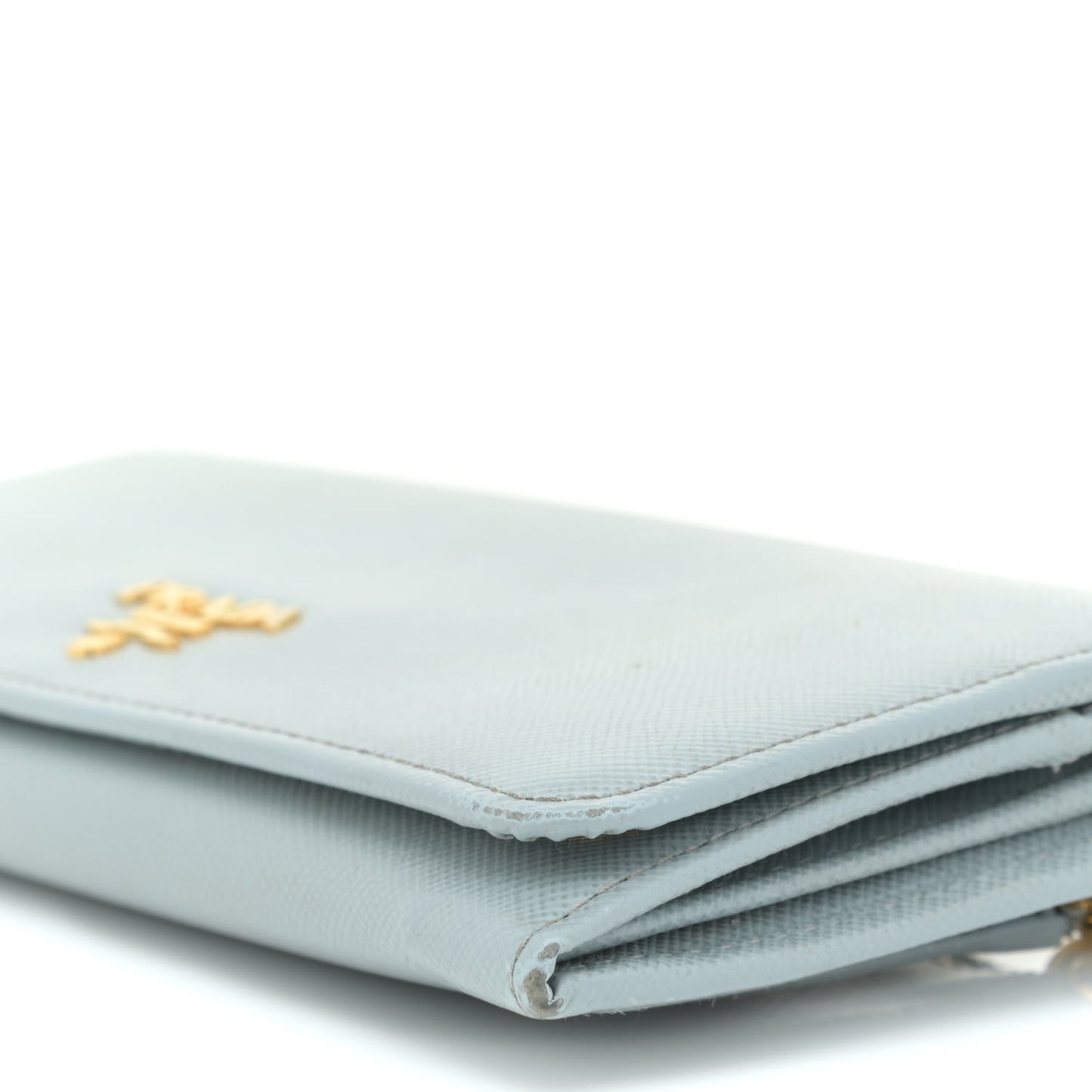 Saffiano Metal Continental Flap Wallet Lago