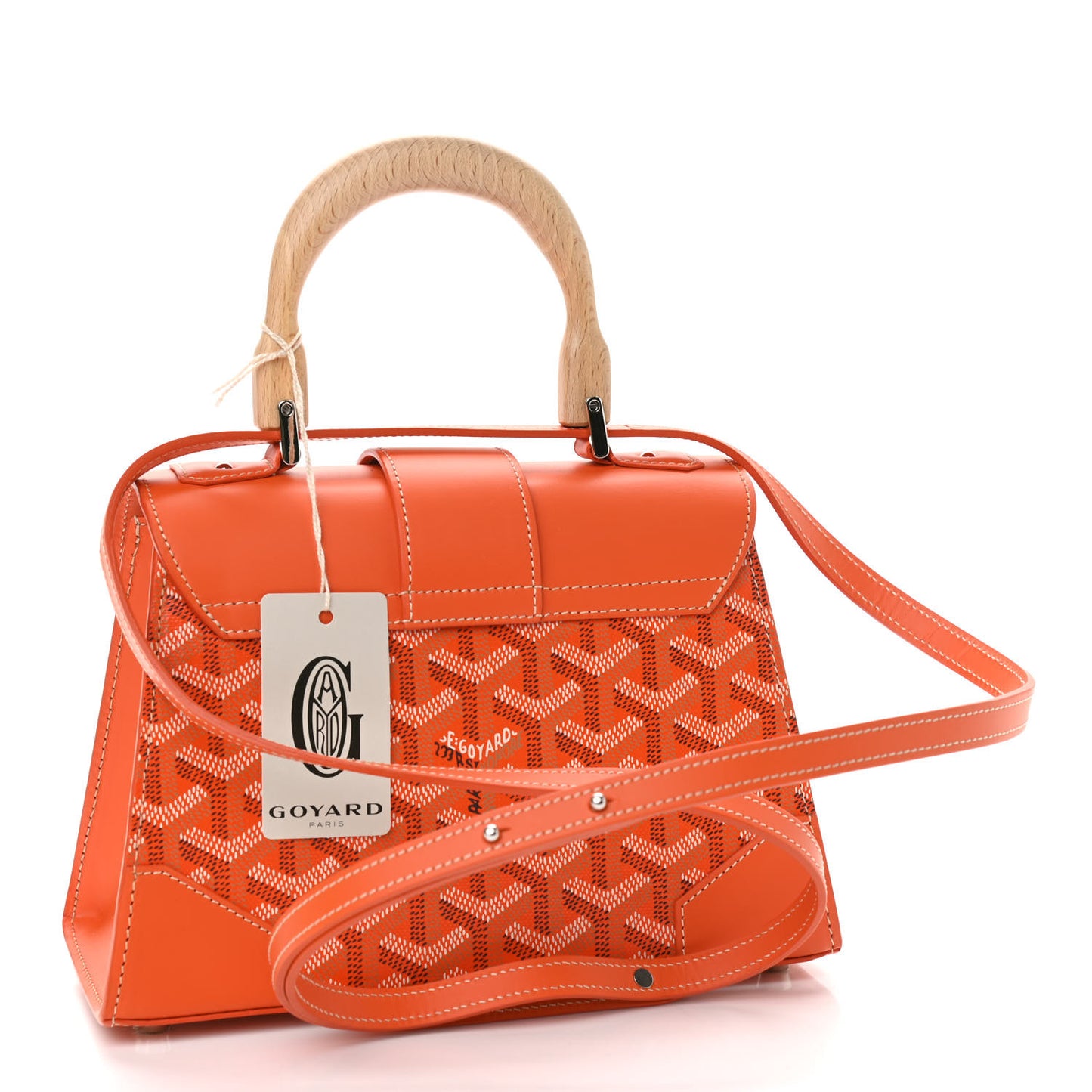 Goyardine Structure Mini Saigon Orange