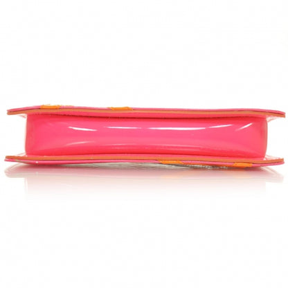 Louis Vuitton Vernis Fluo Lexington Pochette Pink 5 of 7