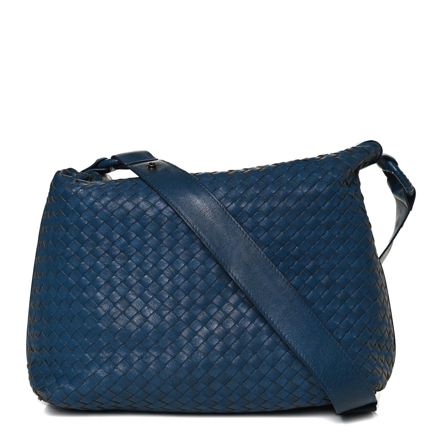 Nappa Intrecciato Shoulder Bag