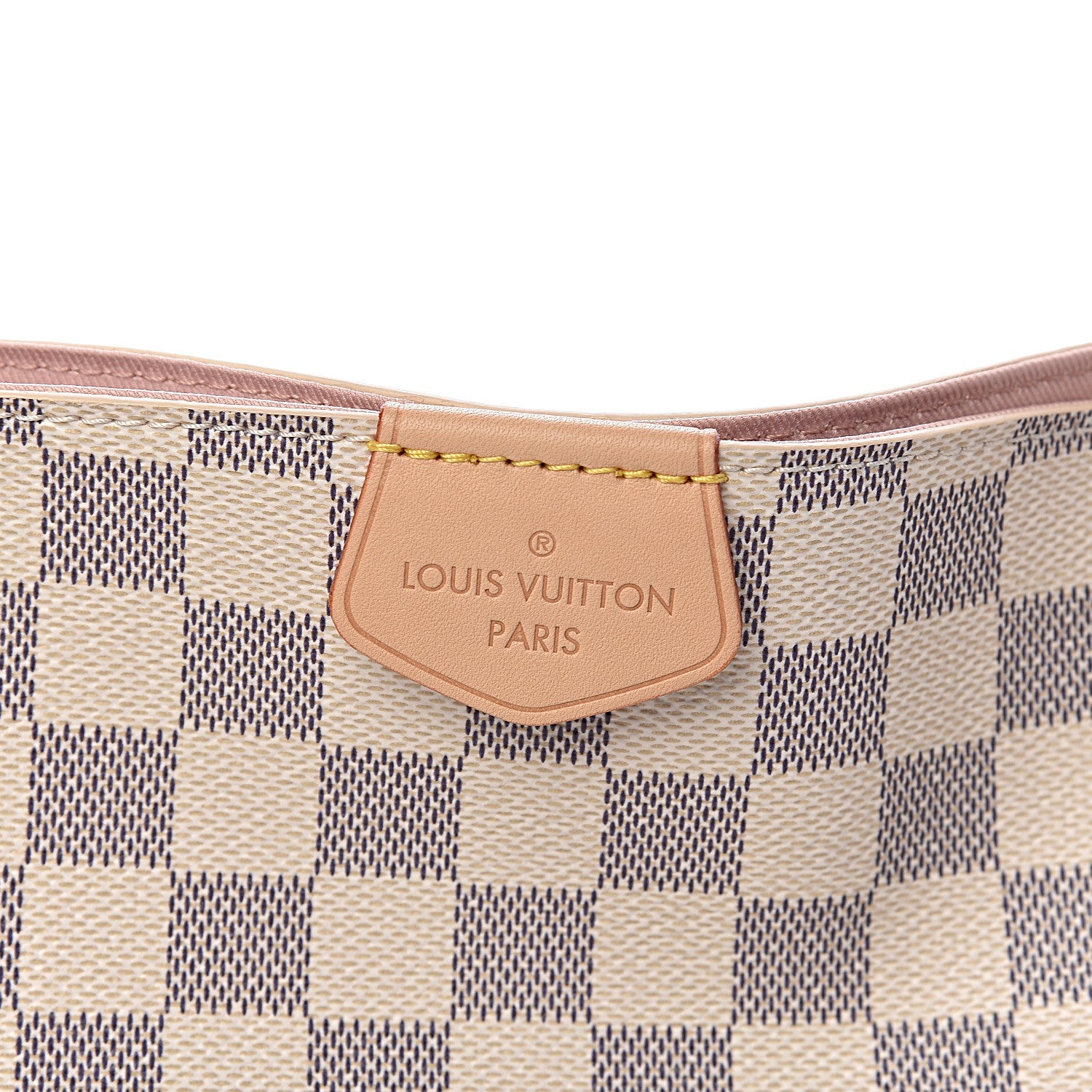 Louis Vuitton Damier Azur Graceful PM Rose Ballerine 9 of 12