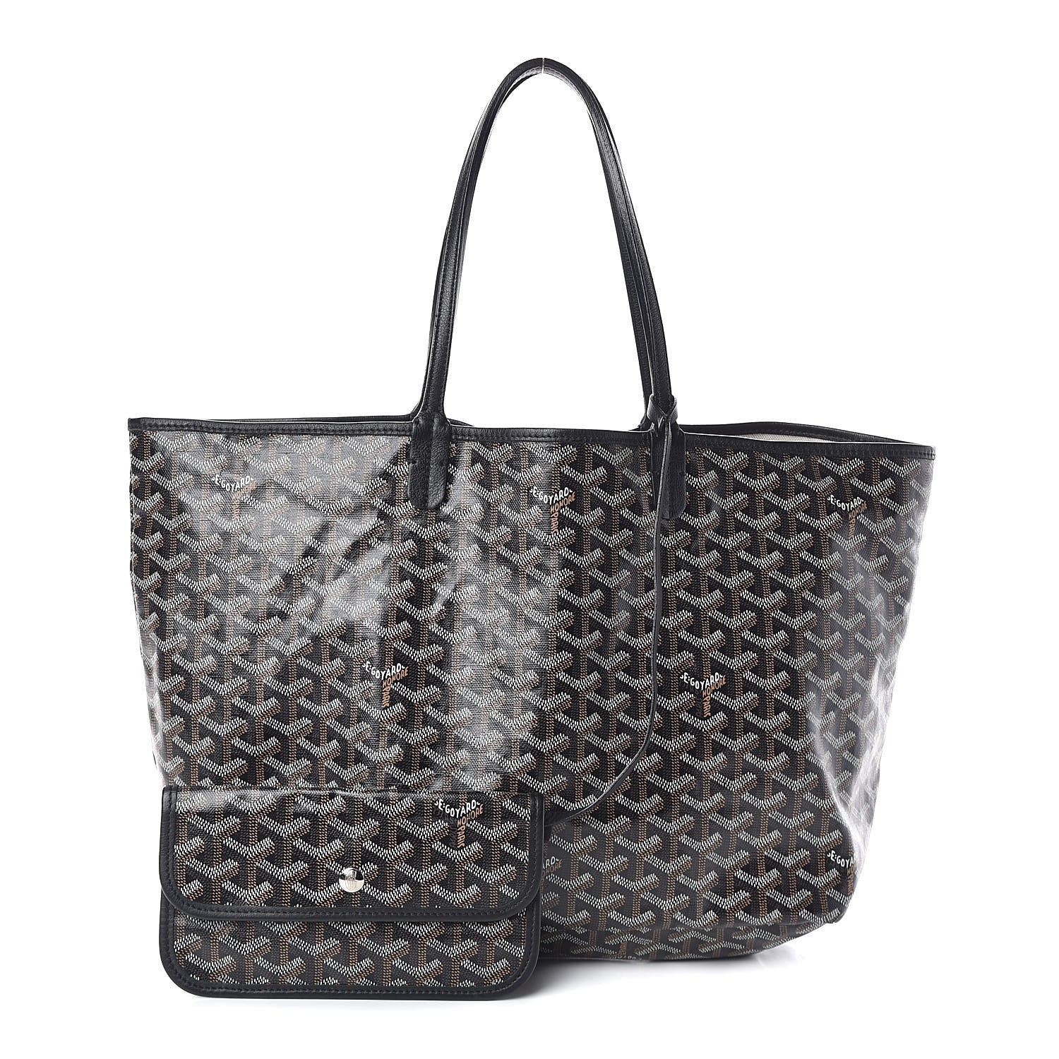 Goyard Goyardine Saint Louis PM Black 1 of 9