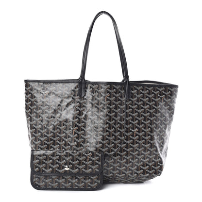 Goyard Goyardine Saint Louis PM Black 1 of 9