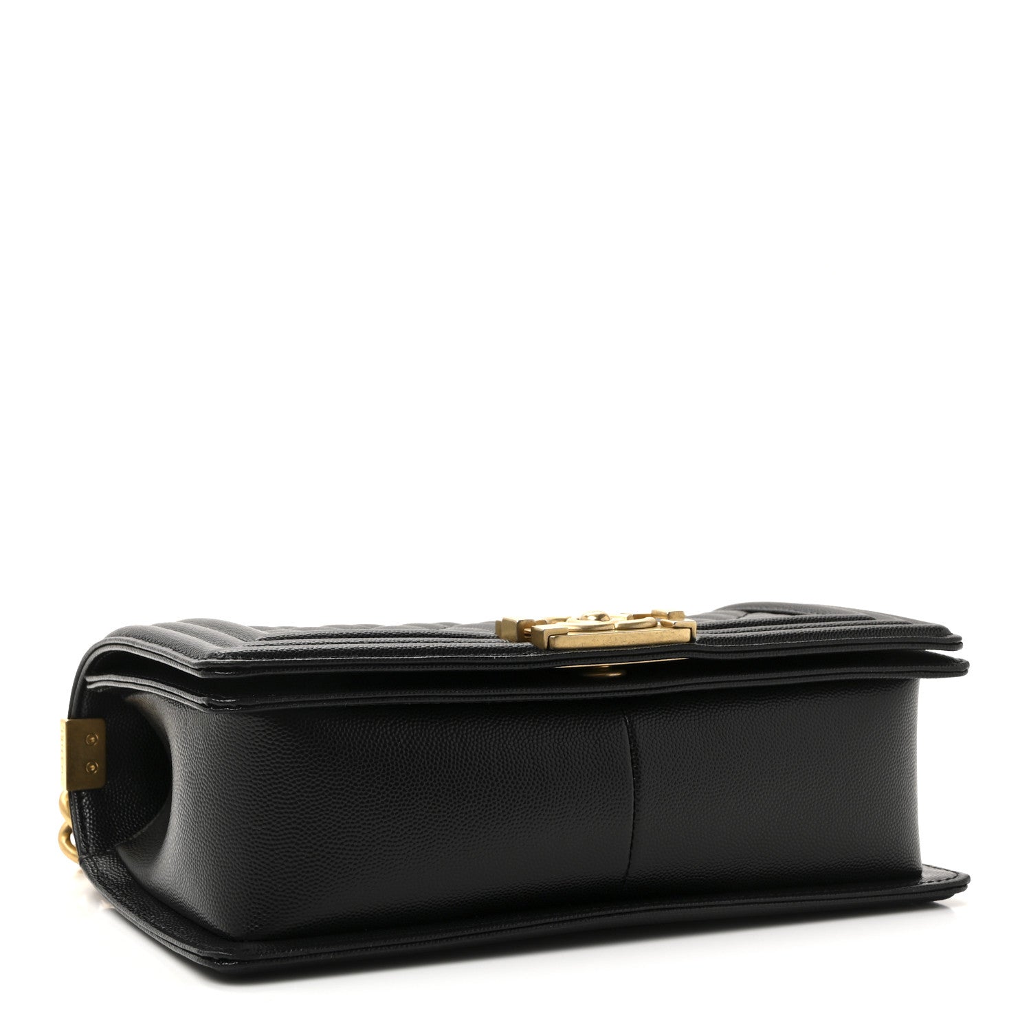 Chanel Caviar Quilted Medium Boy Flap Black 4 of 10