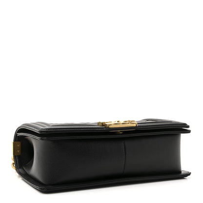 Chanel Caviar Quilted Medium Boy Flap Black 4 of 10