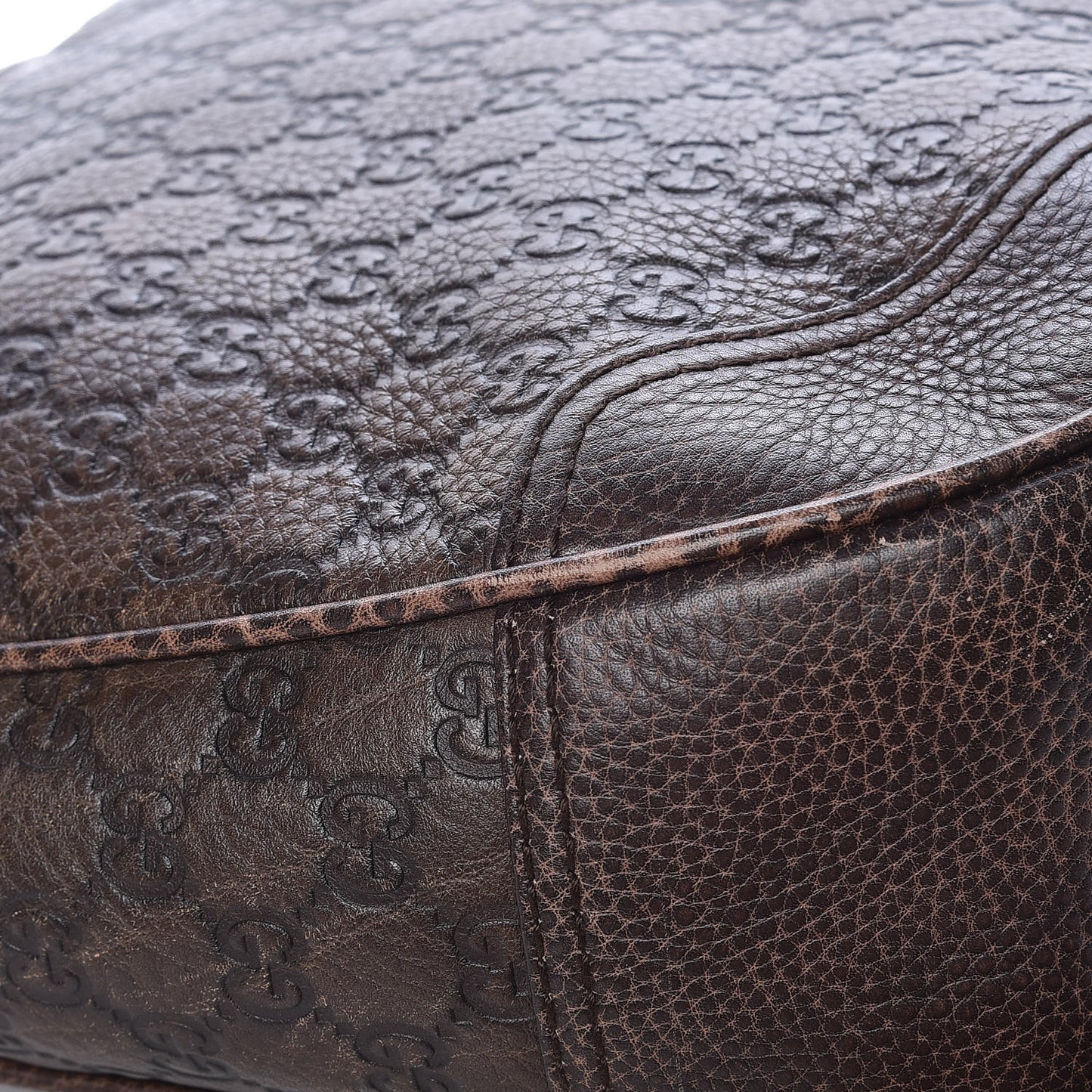 Guccissima Catherine Hobo Brown