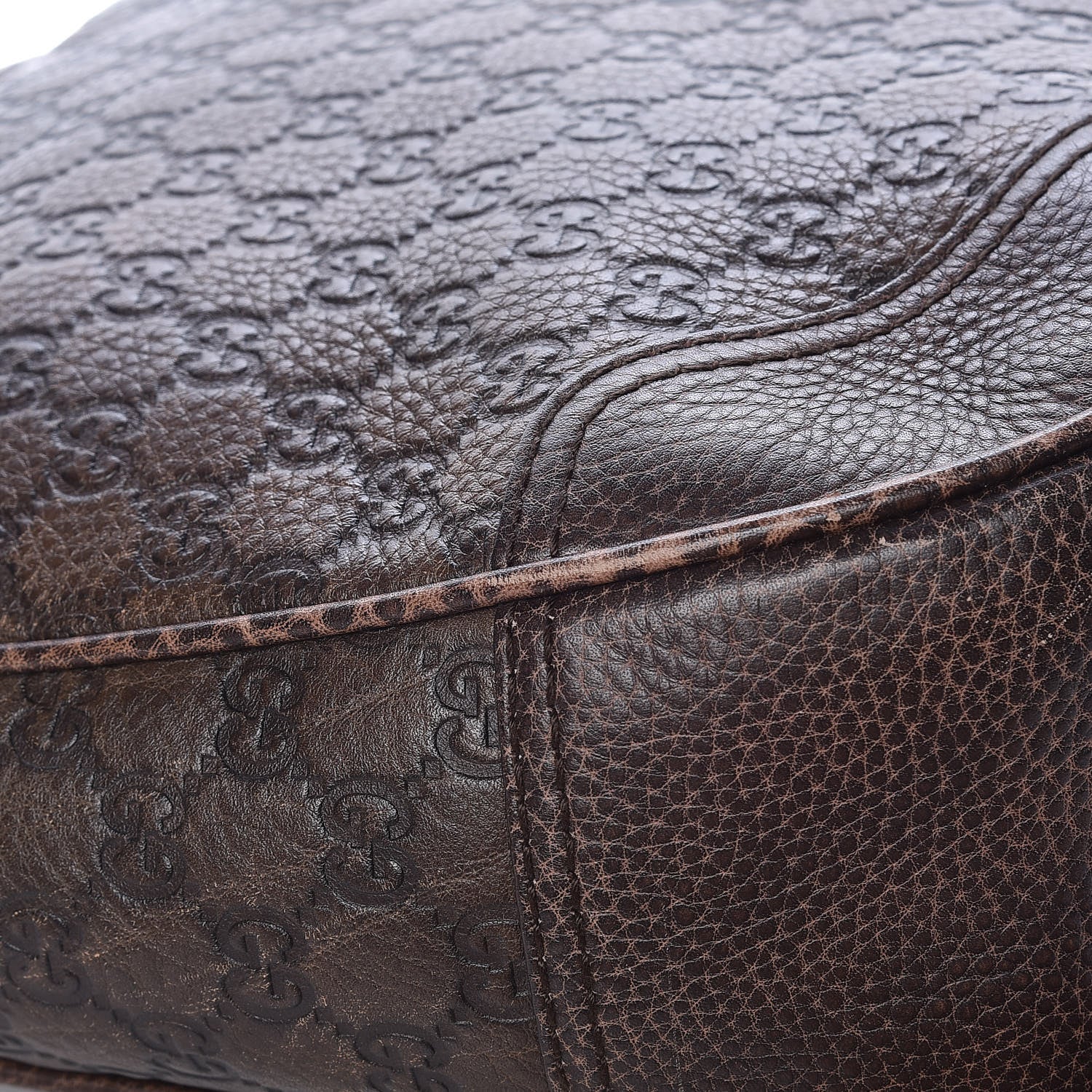 Gucci Guccissima Catherine Hobo Brown 12 of 16