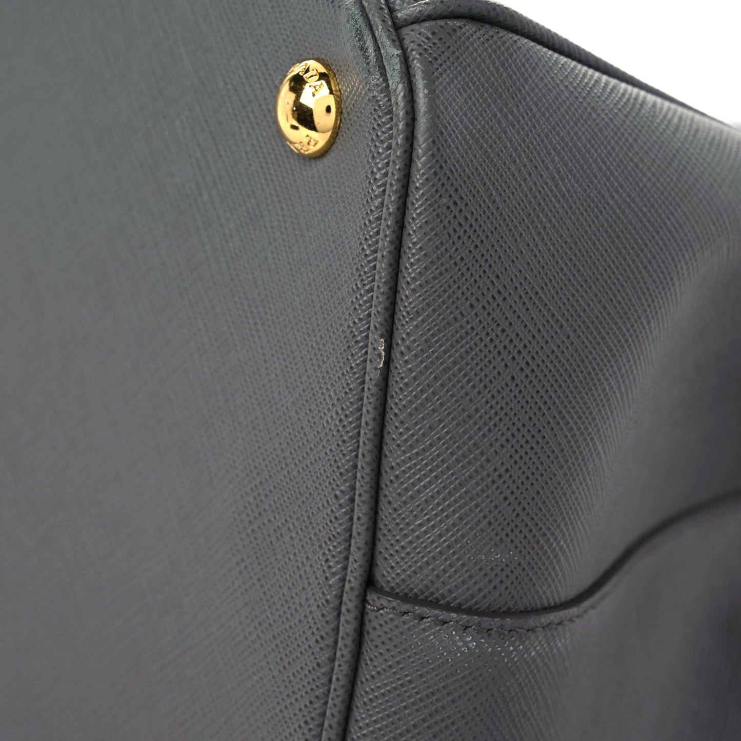 Saffiano Lux Large Galleria Double Zip Tote Mercurio