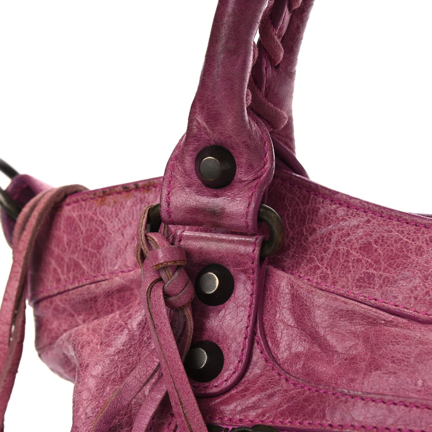 Balenciaga Agneau Classic Hardware First Magenta 14 of 17