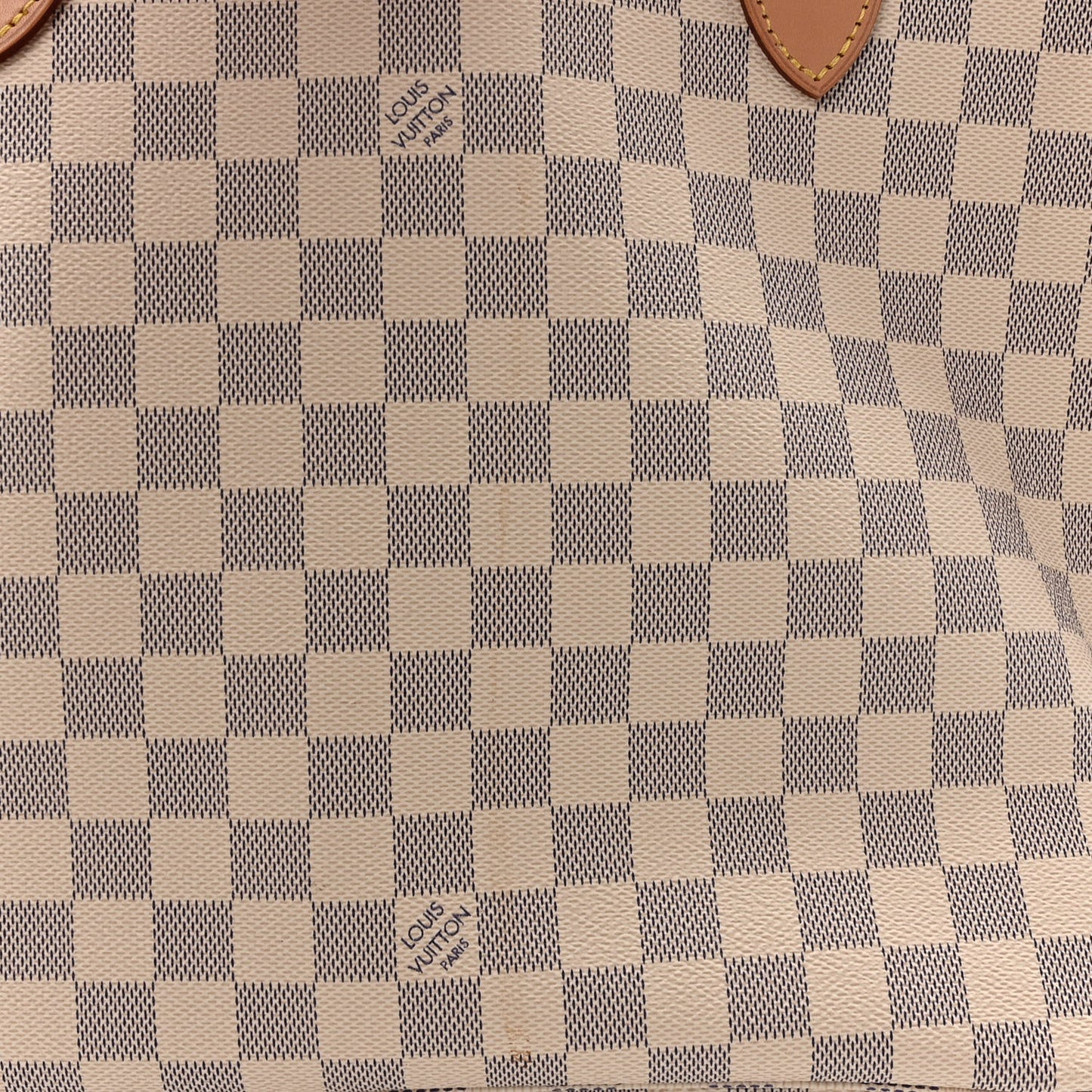 Damier Azur Neo Neverfull MM Rose Ballerine