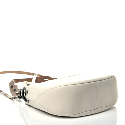 Jimmy Choo Nappa Artie Hobo Chalk 5 of 10