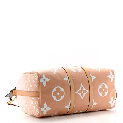 Louis Vuitton Monogram Giant By The Pool Keepall Bandouliere 45 Brume 7 of 22