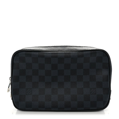 Louis Vuitton Damier Cobalt Toilet Pouch GM 1 of 8