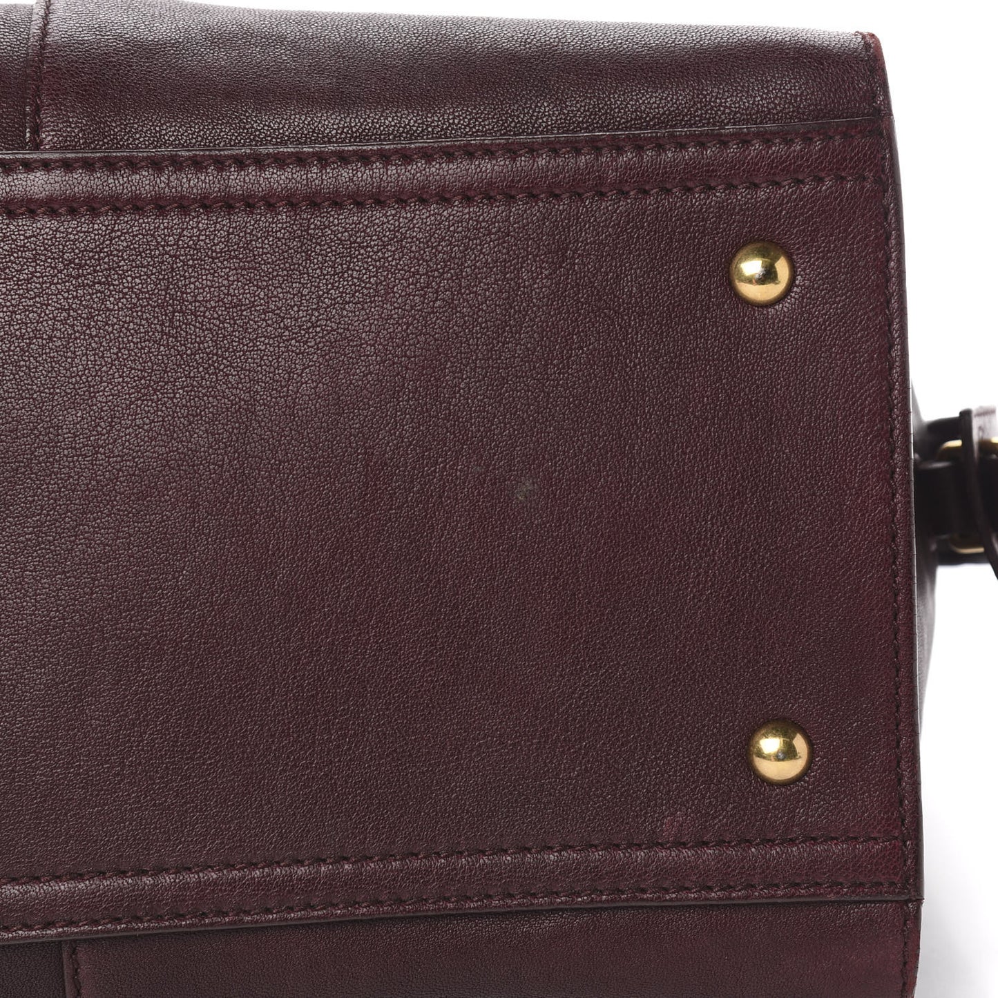 Sheepskin Medium Cabas ChYc Plum