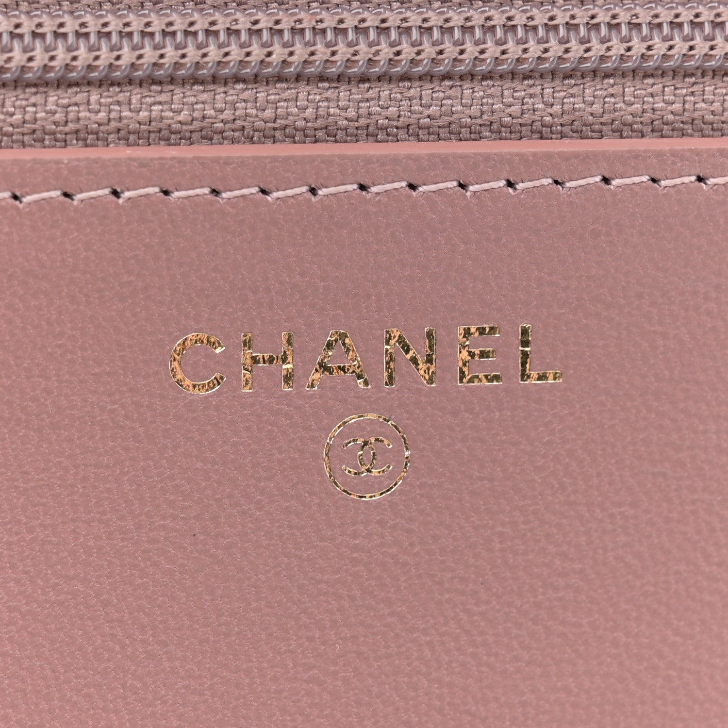 Chanel Lizard Reissue Wallet on Chain WOC Pink 6 of 11