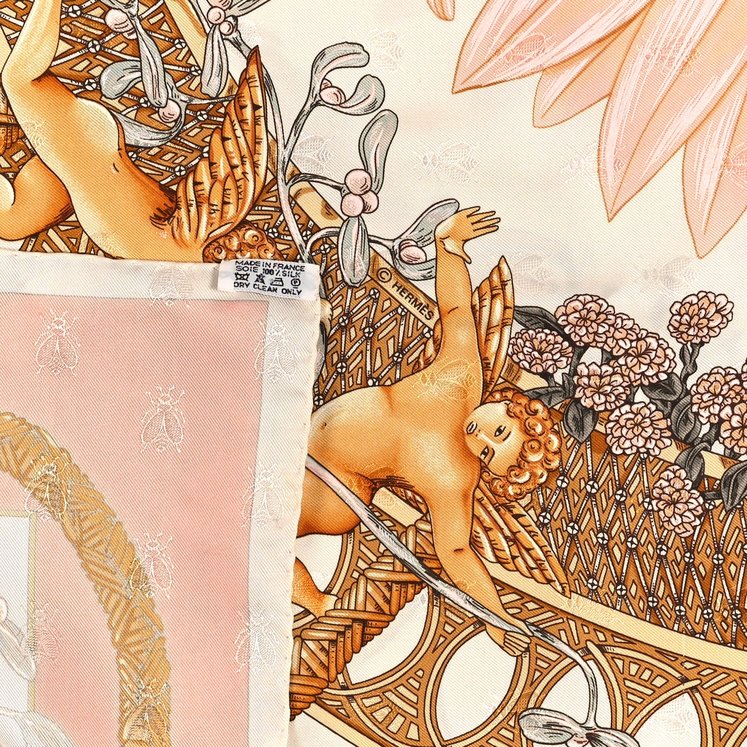 Hermes Silk Amours Scarf 90 3 of 4