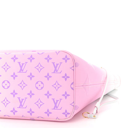 Louis Vuitton Monogram Giant Spring In The City Neverfull MM Sunrise Pastel 9 of 10