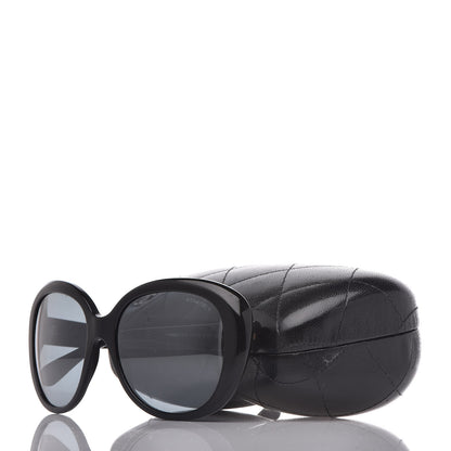 Chanel Signature Oval Sunglasses 5312 Black 9 of 9