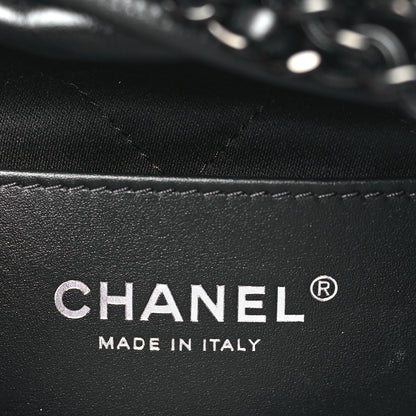 Chanel Shiny Calfskin Quilted Mini Chanel 22 So Black 6 of 11