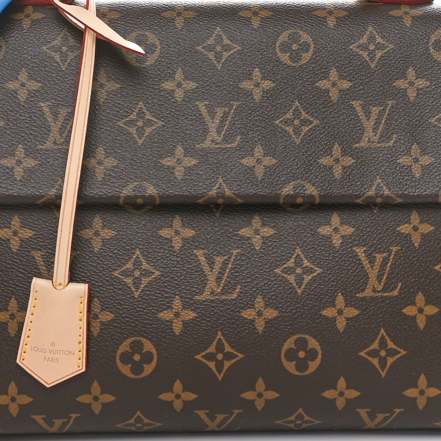 Louis Vuitton Monogram Cluny MM Blue Glacial 7 of 9
