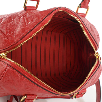 Louis Vuitton Empreinte Speedy Bandouliere 25 Cherry 5 of 7