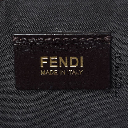 Fendi Zucca Vitello Artic Tote Tobacco Petrolio 8 of 9