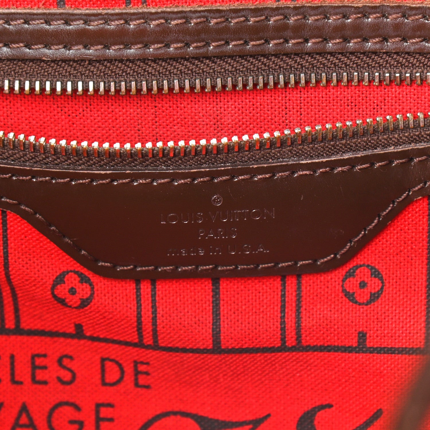 Louis Vuitton Damier Ebene Neverfull GM 6 of 14