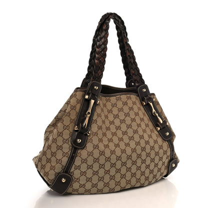 Gucci Monogram Medium Pelham Shoulder Bag Dark Brown 3 of 15