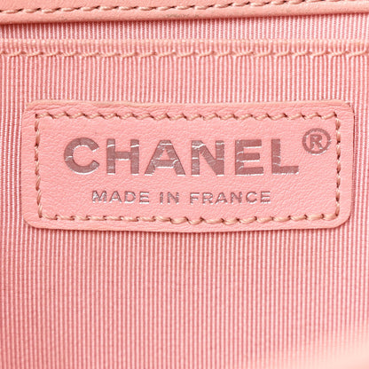 Chanel Lambskin Quilted Medium Boy Flap Light Pink 6 of 14