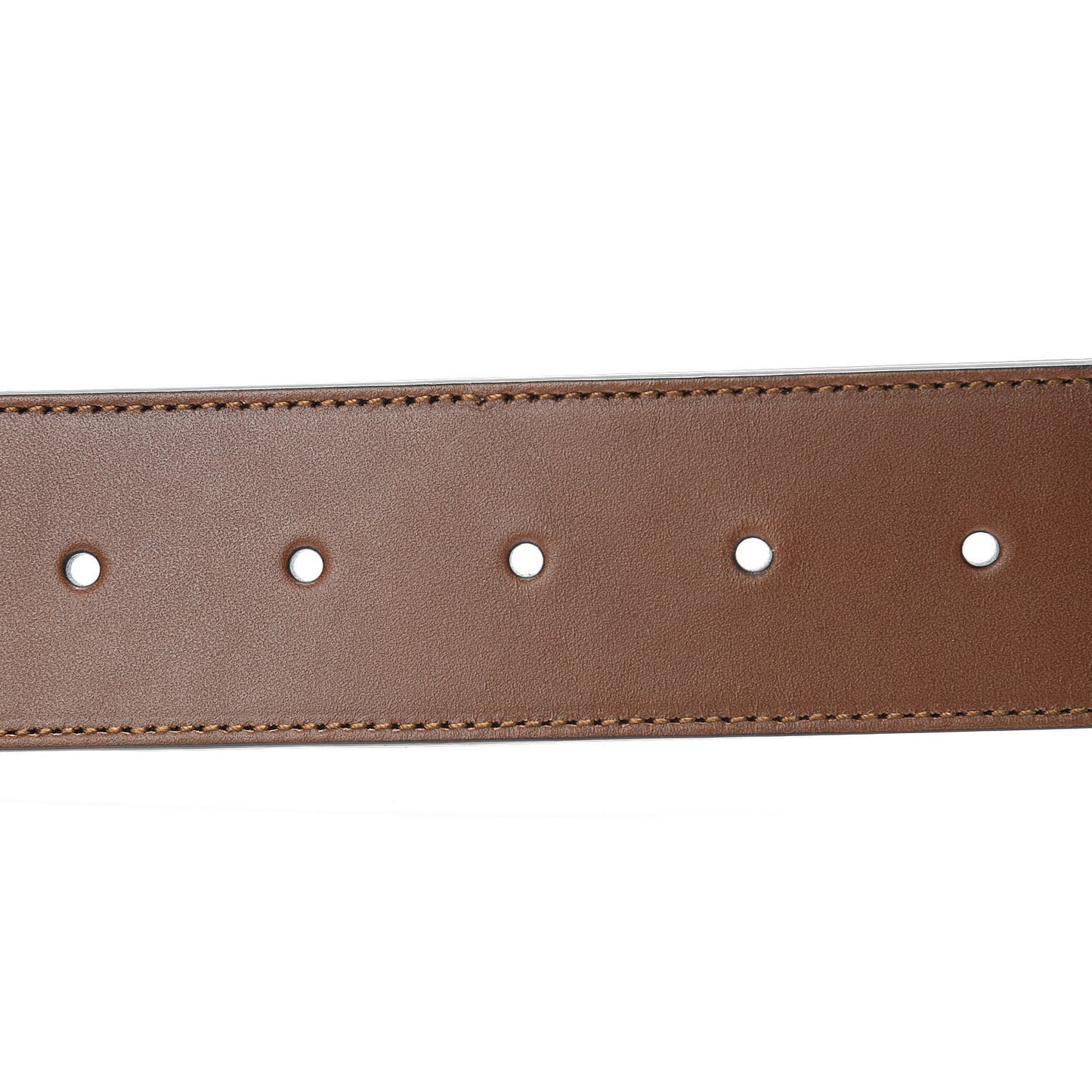 Nylon Calfskin Double G Web 40mm Belt 95 38 Green Red Cuir