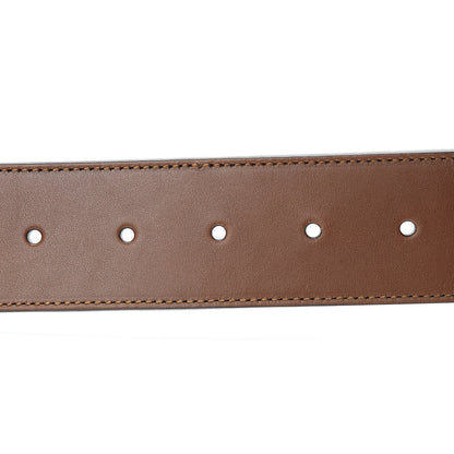Gucci Nylon Calfskin Double G Web 40mm Belt 95 38 Green Red Cuir 5 of 8