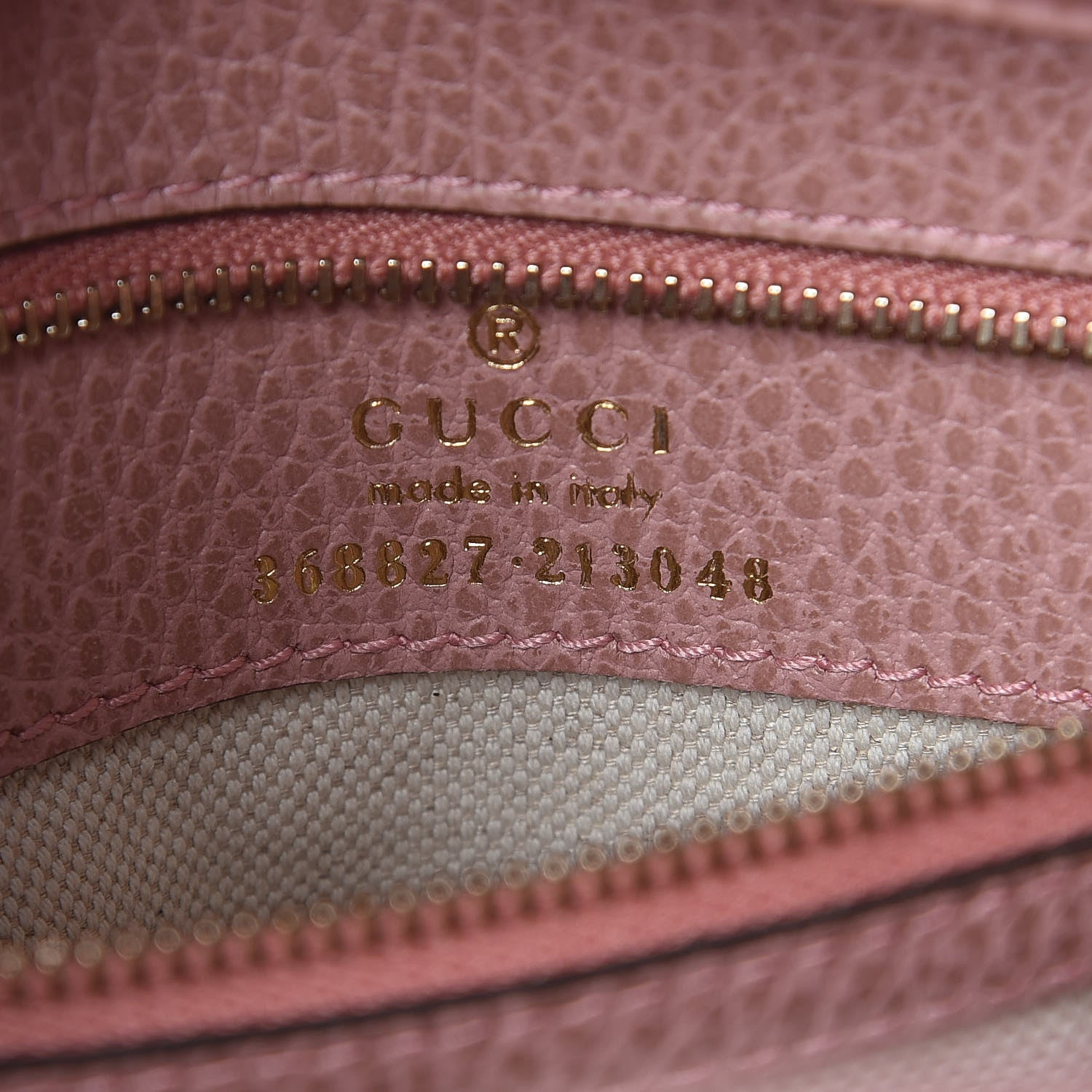 Gucci Dollar Calfskin Mini Swing Top Handle Bag Soft Pink 8 of 12