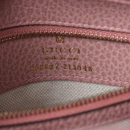 Gucci Dollar Calfskin Mini Swing Top Handle Bag Soft Pink 8 of 12