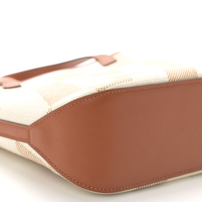 Hermes Swift Toile H Cabas H En Biais 27 Ecru Naturel Gold 9 of 11
