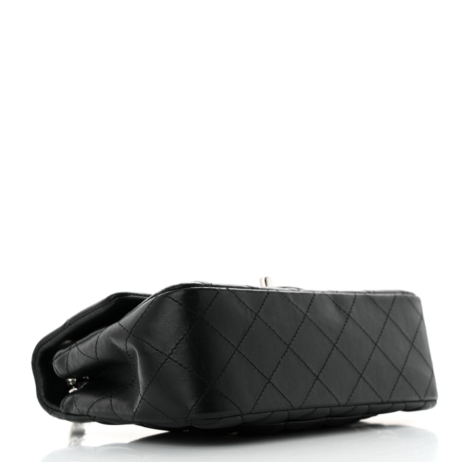 Chanel Lambskin Quilted Mini Rectangular Flap Black 4 of 11