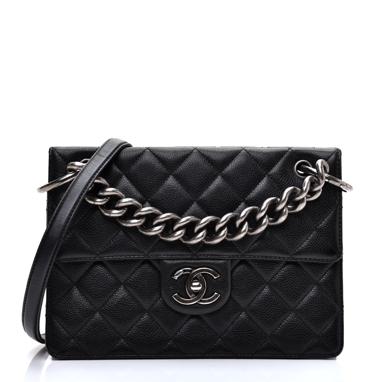 Chanel Caviar Quilted Medium Retro Class Flap Black 1 of 11