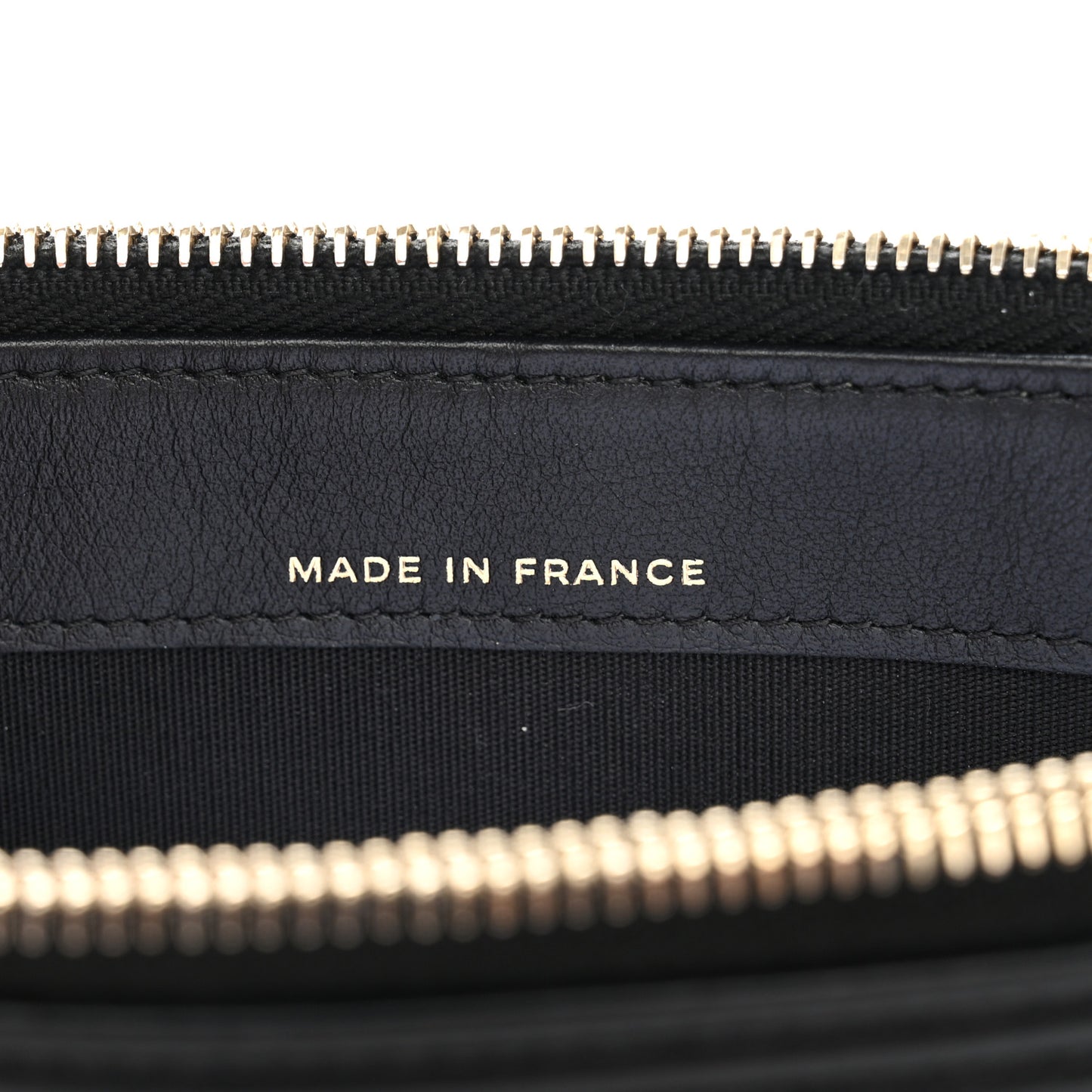 Lambskin Quilted Small Boy Clutch With Chain Black