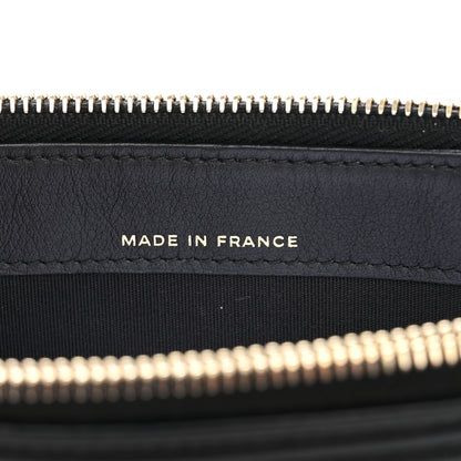 Chanel Lambskin Quilted Small Boy Clutch With Chain Black 8 of 14